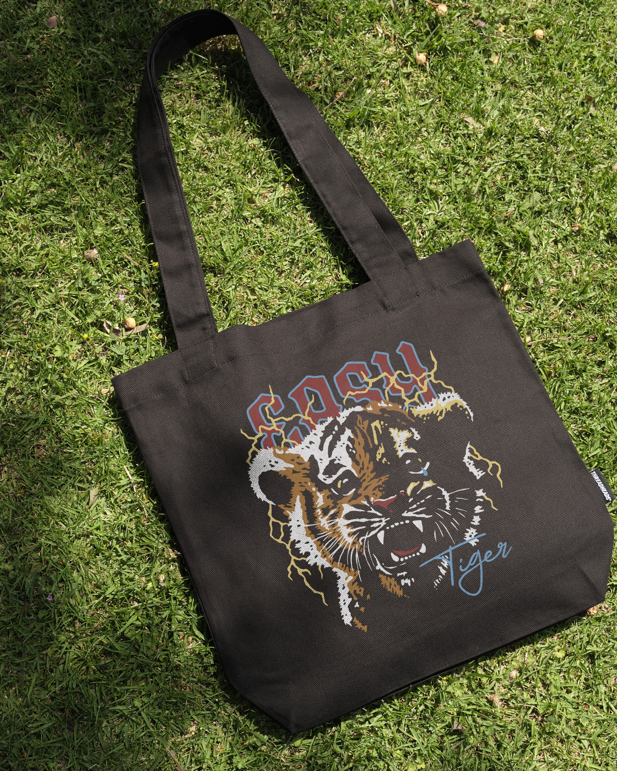 Easy Tiger Tote Bag - Premium 100% Cotton Canvas with Reinforced Straps