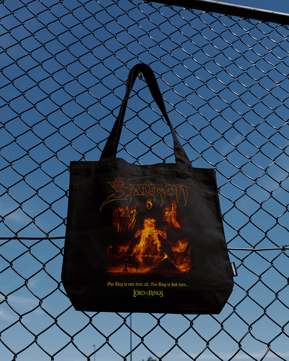 Dark Lord Sauron Tote Bag - Lord of the Rings Official Cotton Canvas