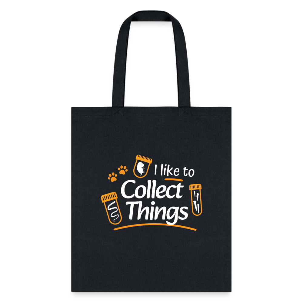 I Like to Collect Things Cotton Tote Bag - Veterinary Medicine Design