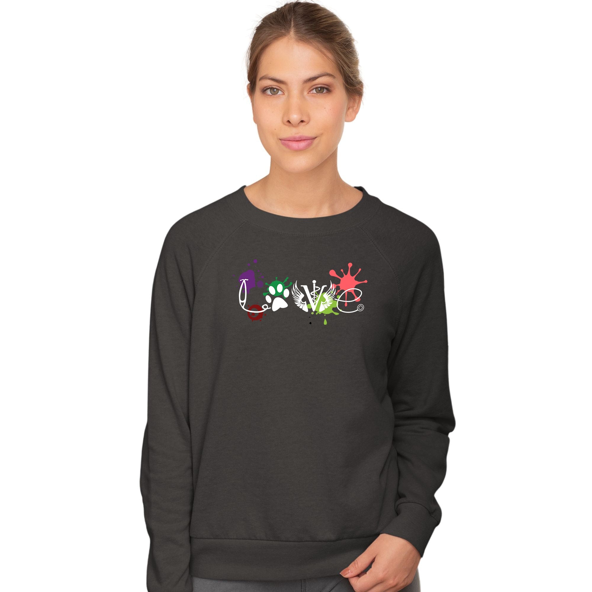 LOVE Veterinary Medicine Crewneck Sweatshirt
