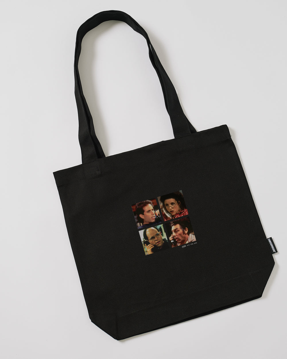 Seinfeld Group Call Tote Bag - Premium 100% Cotton Canvas
