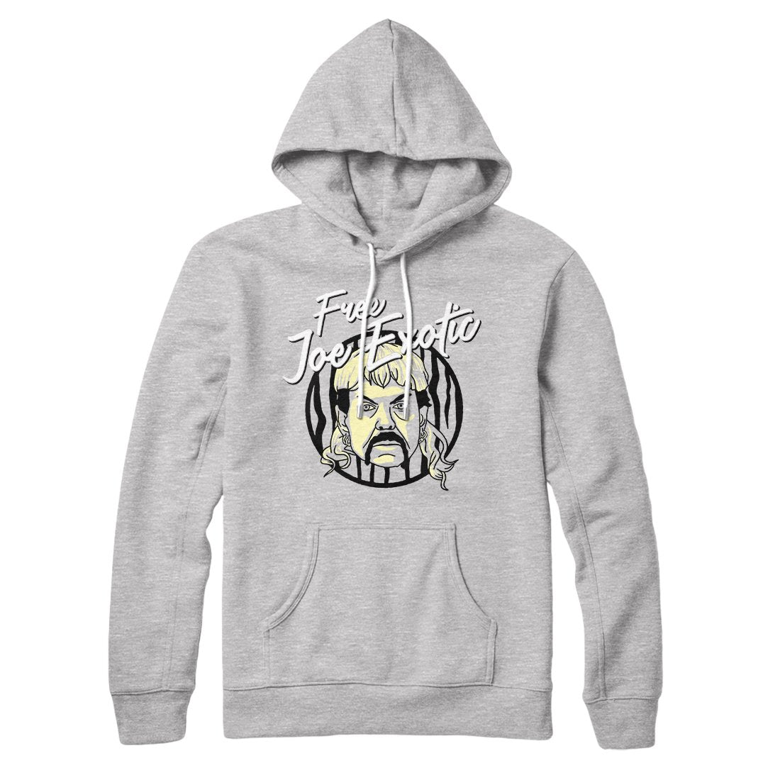 Free Joe Exotic Unisex Pullover Hoodie - Cotton Polyester Loose Fit Graphic