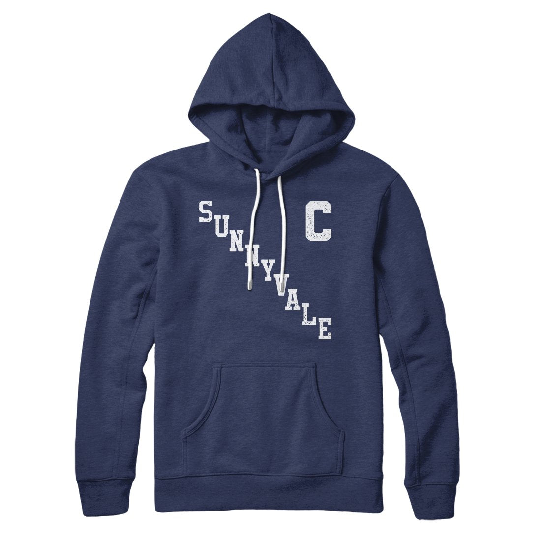 Sunnyvale Jersey Unisex Hoodie - Cotton Polyester Pullover with Hood and Kangaroo Pocket