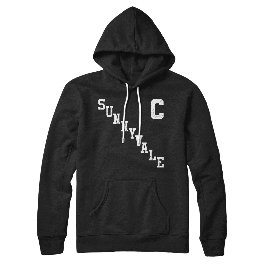 Sunnyvale Jersey Unisex Hoodie - Cotton Polyester Pullover with Hood and Kangaroo Pocket